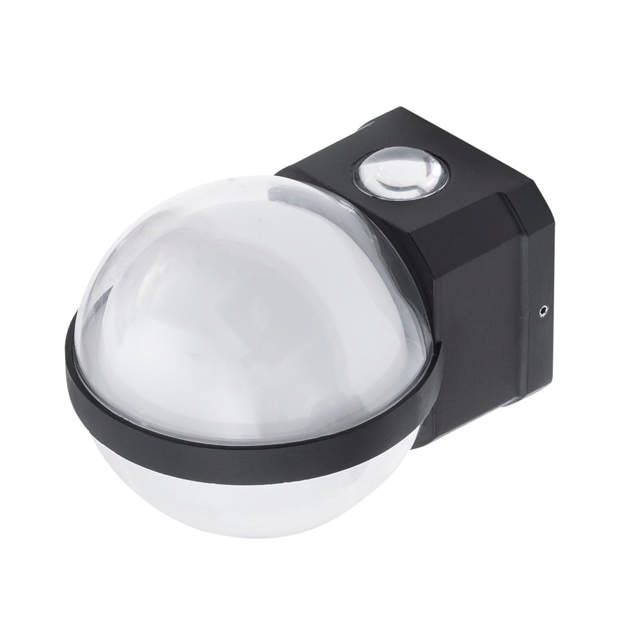 Aplica Nisa LED 13W 6000K IP65, negru, Erste