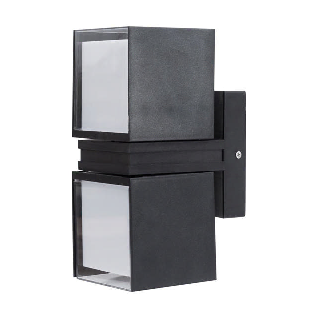 Aplica Elan LED 18W 4000K IP65, negru, Erste