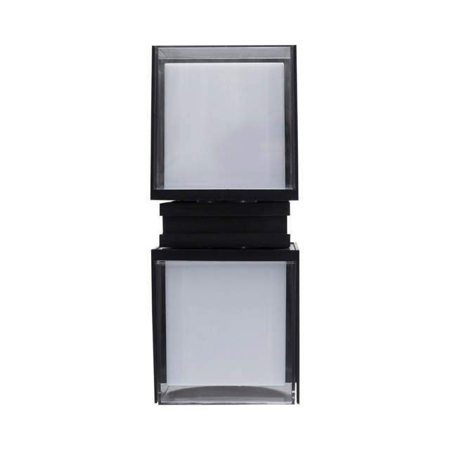 Aplica Elan LED 18W 4000K IP65, negru, Erste