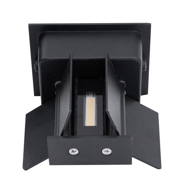 Aplica Randy LED 6W 4000K IP65, negru, Erste