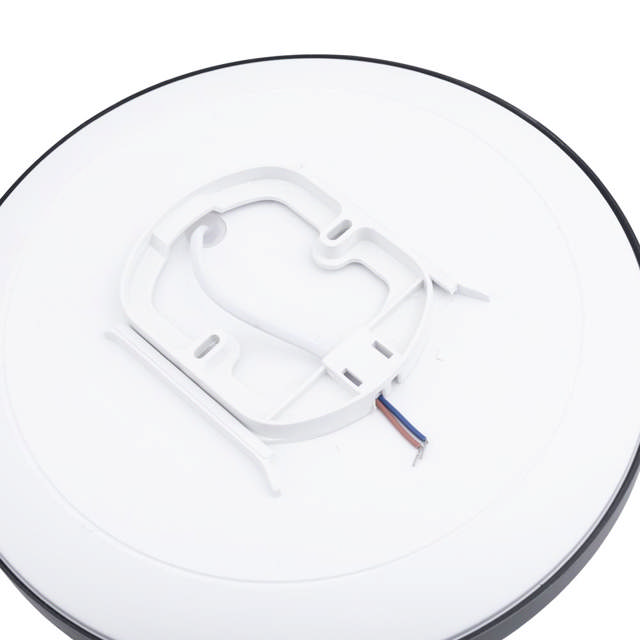 Plafoniera Dars LED 18W 4000K 25cm IP54, negru, Erste