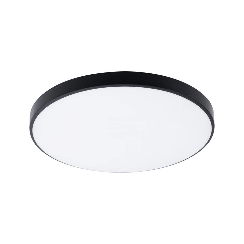 Plafoniera Dars LED 18W 4000K 25cm IP54, negru, Erste