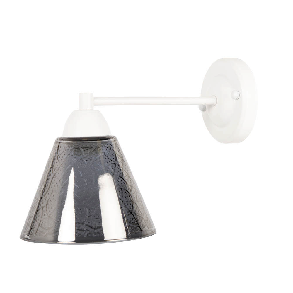 Aplica Fare 1XE27 IP20, alb+negru, Erste