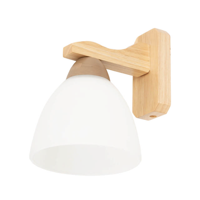 Aplica Lena 1XE27 IP20, natur+alb, Erste