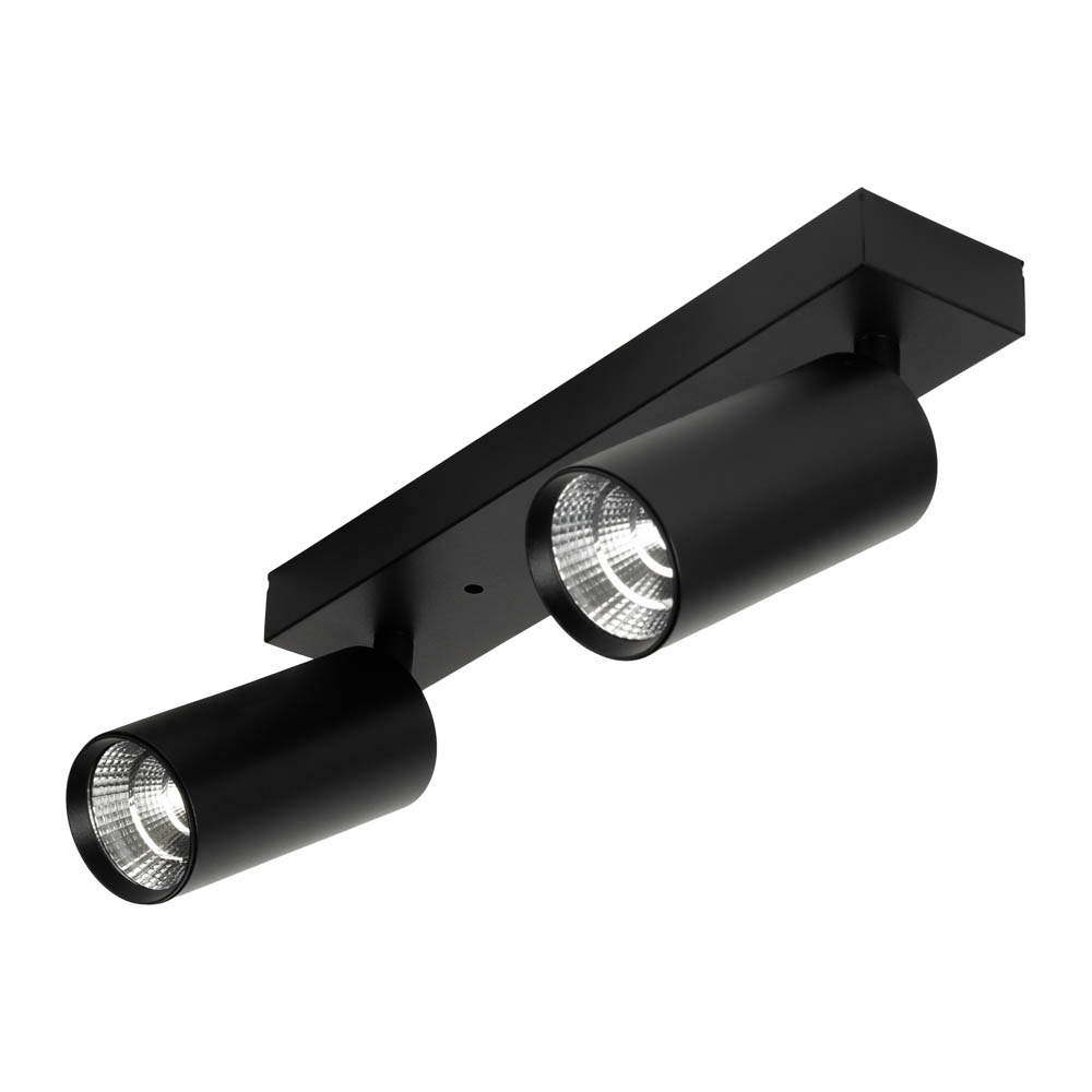 Spot Kabo LED 15W IP20, negru, Erste