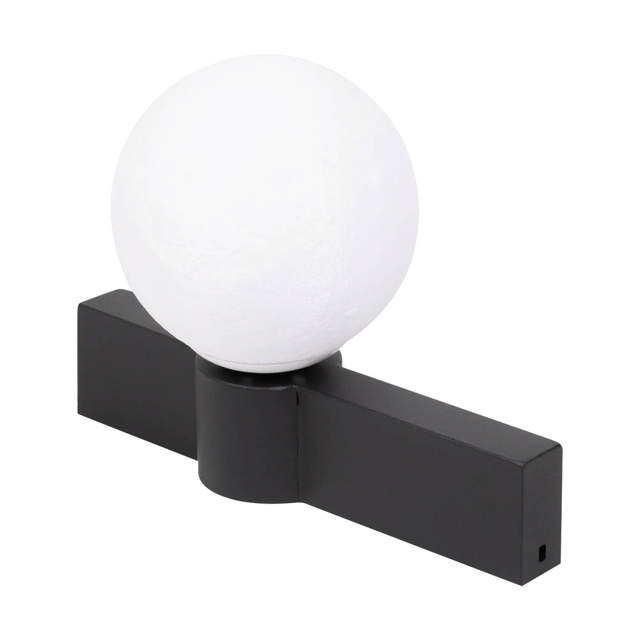 Aplica Glace 1XE27 IP20, negru+alb, Erste