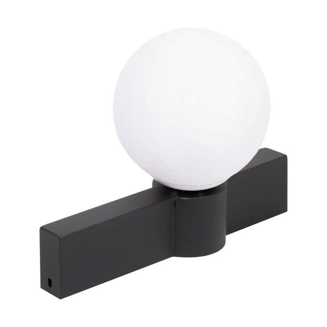 Aplica Glace 1XE27 IP20, negru+alb, Erste