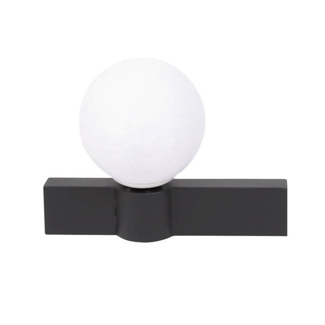 Aplica Glace 1XE27 IP20, negru+alb, Erste