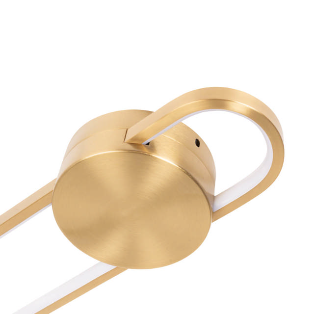 Aplica Zenith LED 24W IP20, auriu, Erste