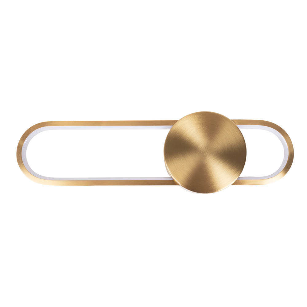 Aplica Zenith LED 24W IP20, auriu, Erste