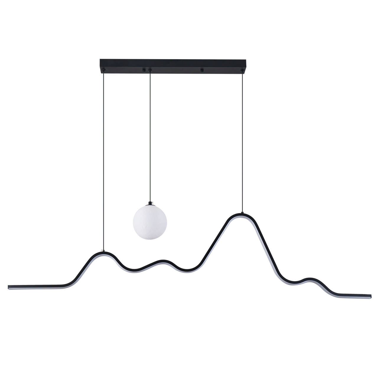 Pendul Hades LED 26W IP20, negru, Erste