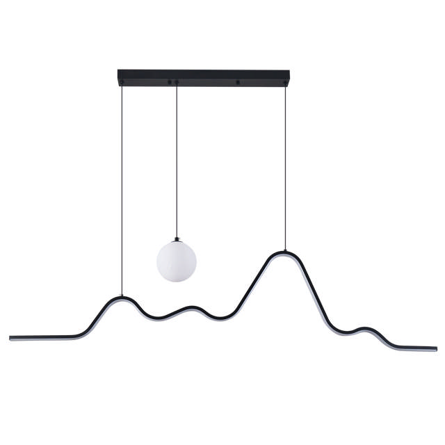 Pendul Hades LED 26W IP20, negru, Erste