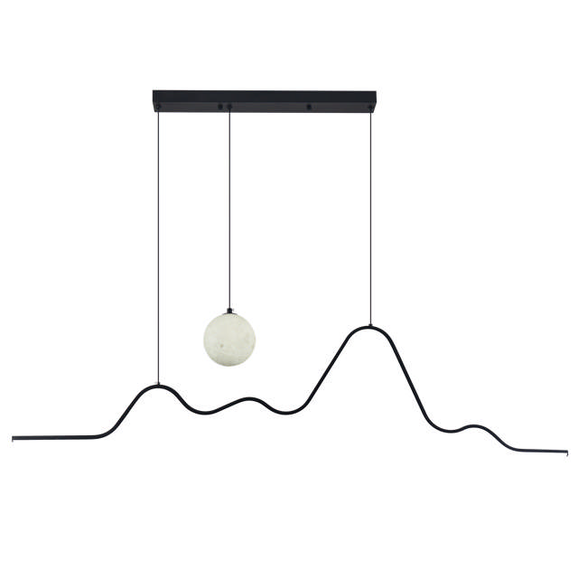 Pendul Hades LED 26W IP20, negru, Erste