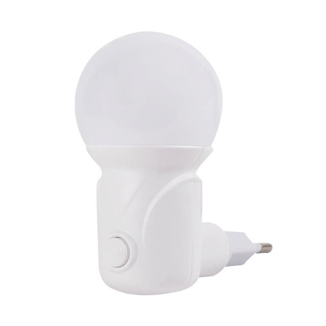 Lampa de veghe Bulb LED 1W IP20, alb, Erste