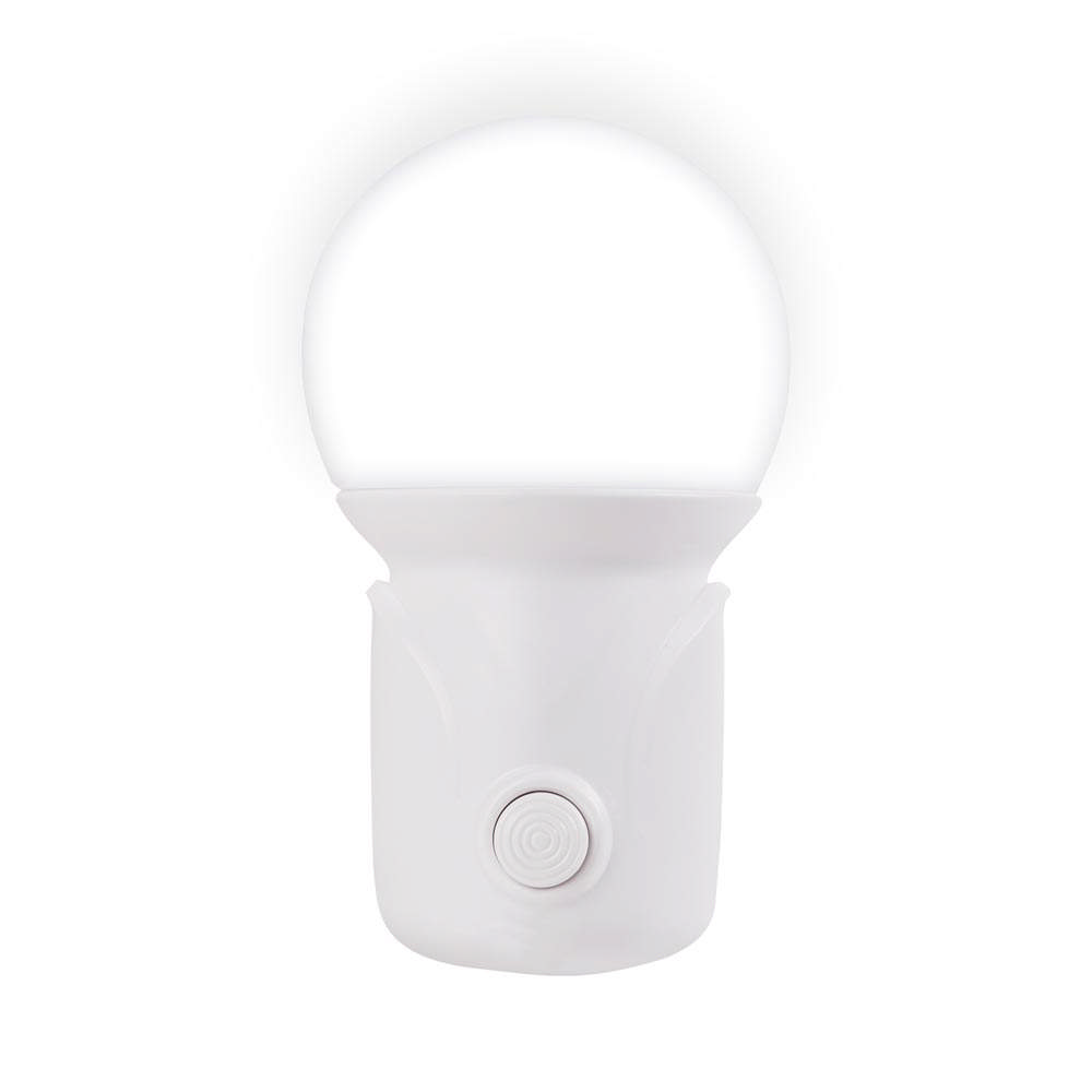 Lampa de veghe Bulb LED 1W IP20, alb, Erste