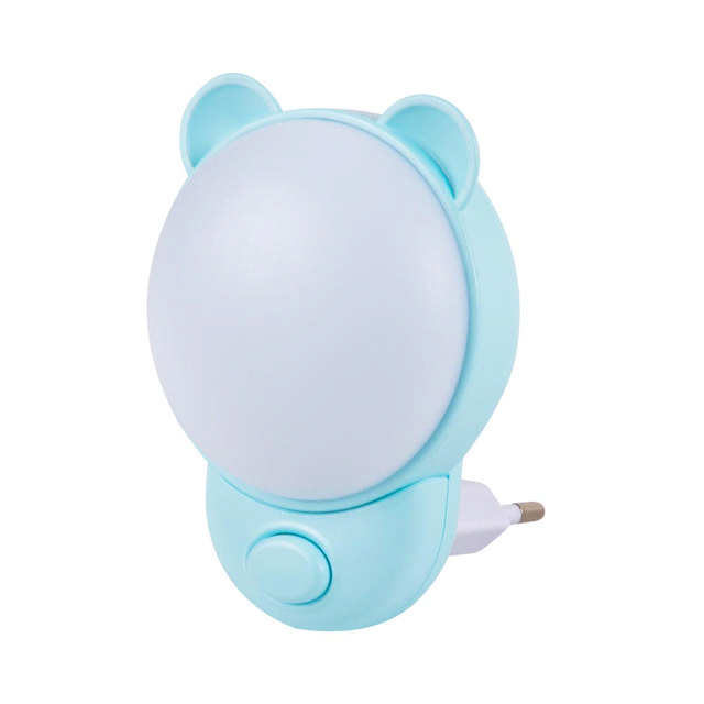 Lampa de veghe Blue LED 1.2W IP20, albastru, Erste