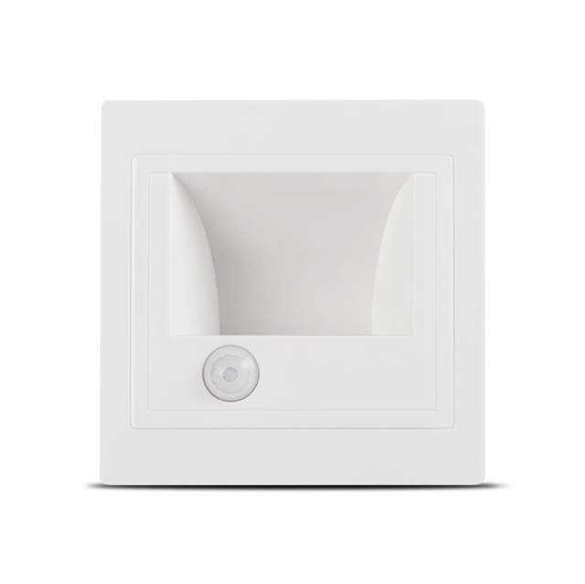 Spot Treapta LED Pir senzor 1W IP20, alb, Erste