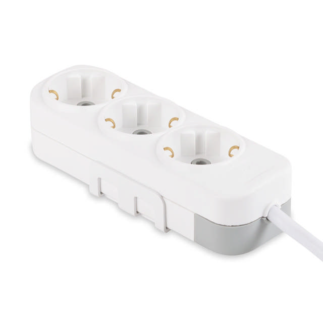 Myra prelungitor 2m 3 prize, alb, Elbi