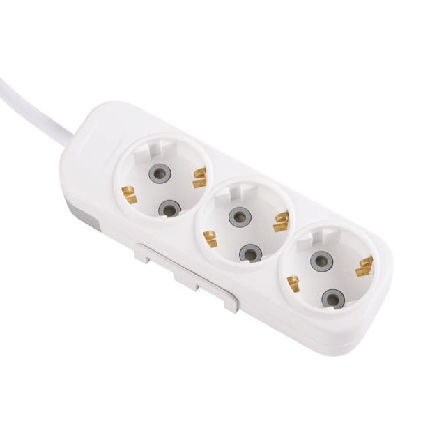 Myra prelungitor 3m 3 prize, alb, Elbi