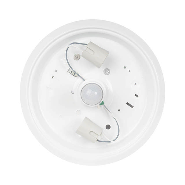 Plafoniera senzor PIR 2XE27 360gr IP20, Erste
