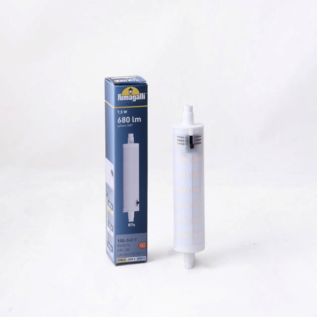 Bec liniar LED 7.5W R7S CCT, Fumagalli