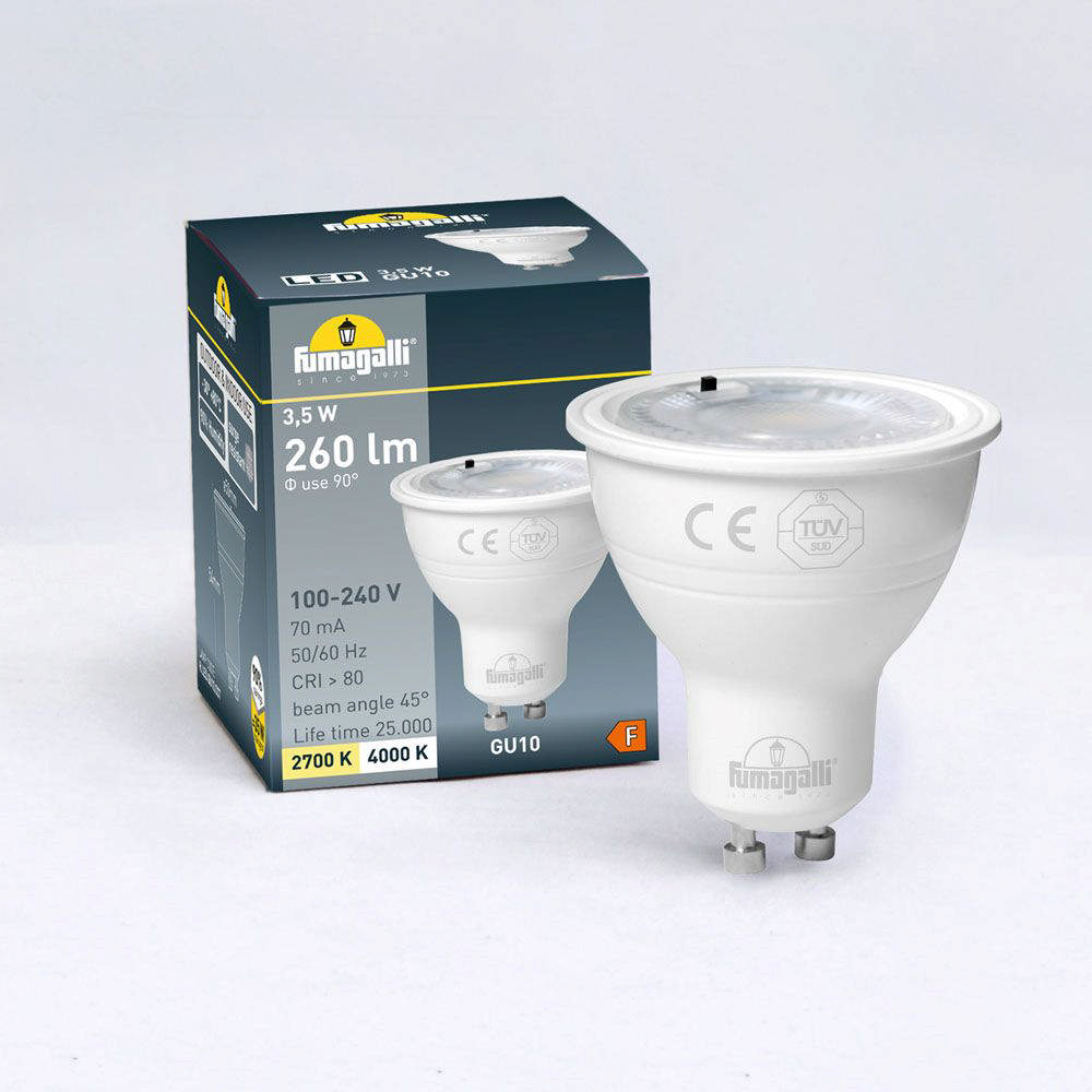 Bec spot LED 3.5W GU10 CCT, Fumagalli