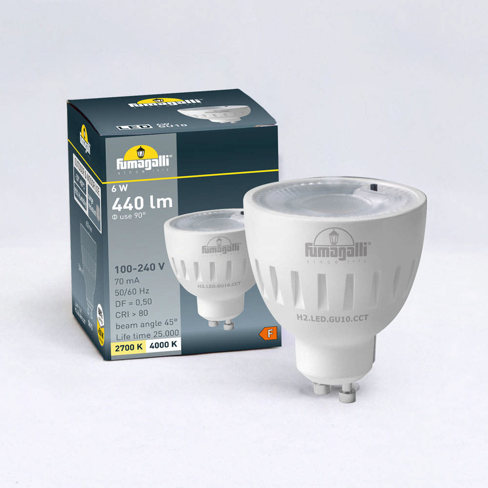 Bec spot LED 6W GU10 CCT, Fumagalli