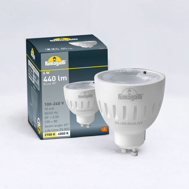 Bec spot LED 6W GU10 CCT, Fumagalli