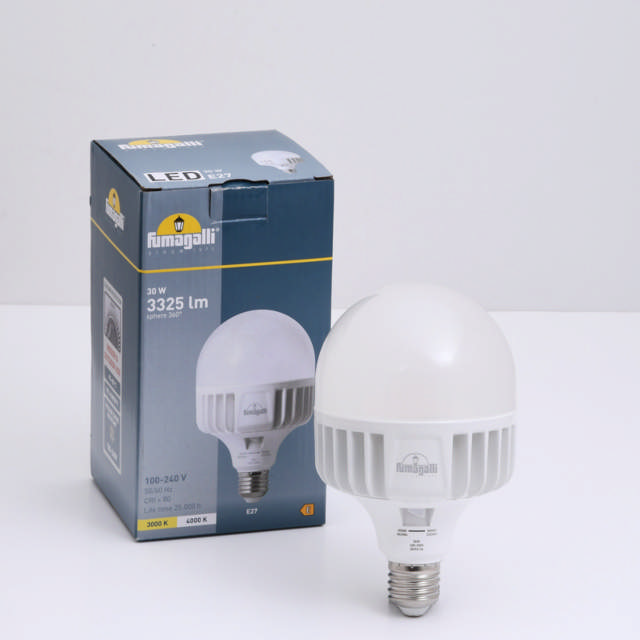 High power LED 30W E27 CCT, Fumagalli