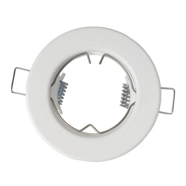 Rama spot Italian Pluton GU10 81X65mm, alb, Metsan