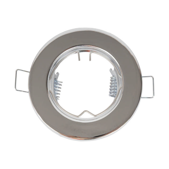 Rama spot Italian Pluton GU10 81X65mm, crom, Metsan