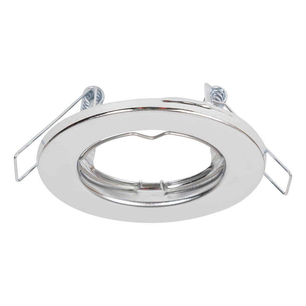 Rama spot Italian Pluton GU10 81X65mm, crom, Metsan