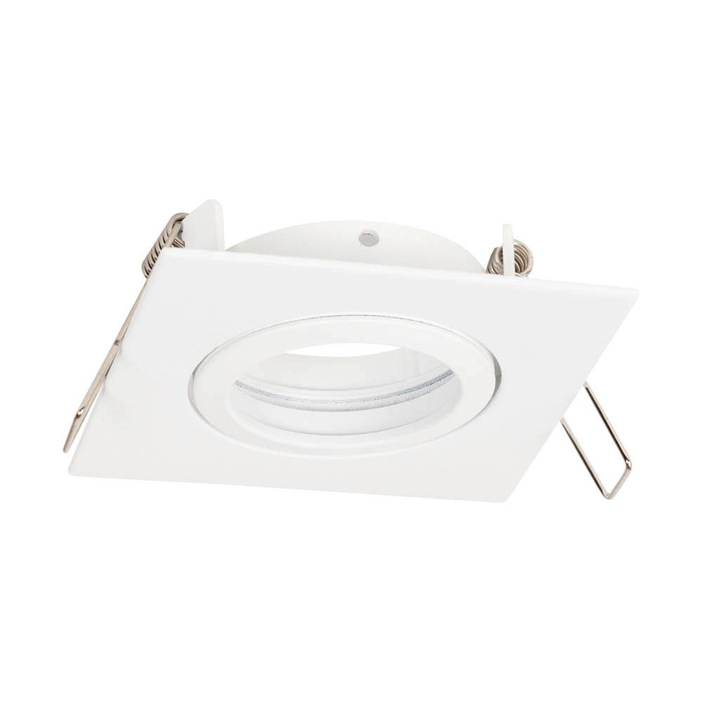 Rama spot Azer GU10 85X85mm, alb, Metsan