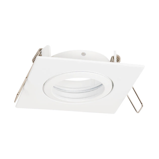 Rama spot Azer GU10 85X85mm, alb, Metsan