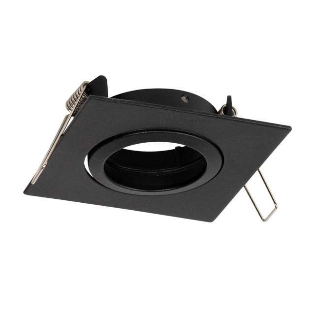 Rama spot Azer GU10 85X85mm, negru, Metsan