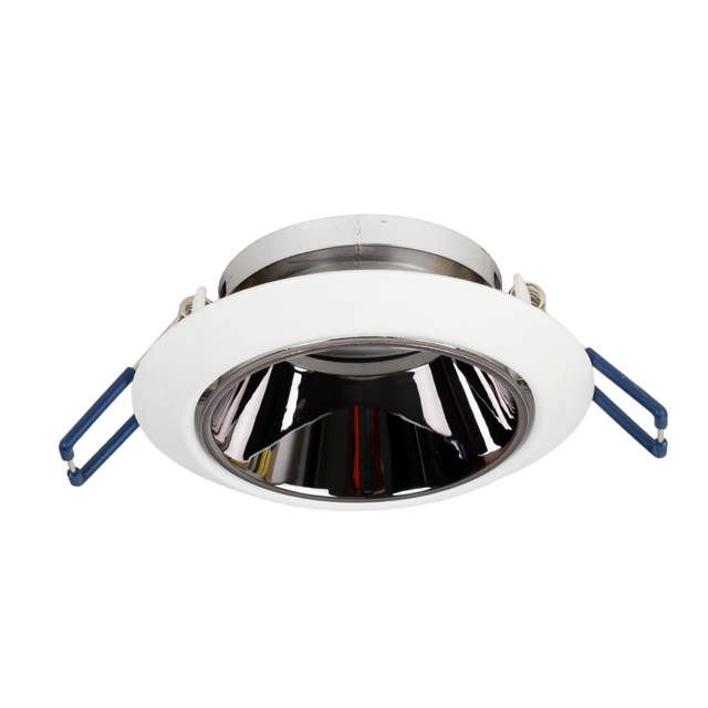 Rama spot Draco GU10 87X85mm, alb refl planitnum, Metsan