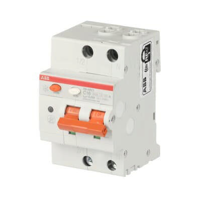 Intrerupator diferential AFDD 16A 1P+N C 6KA 30MA, ABB