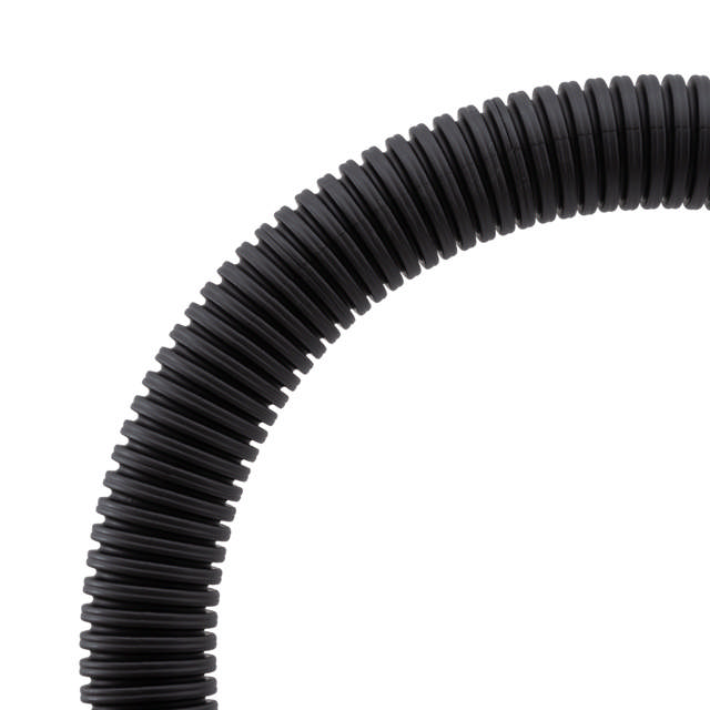 Tub flexibil HF 25mm 320N 50m/colac, negru, Novelite