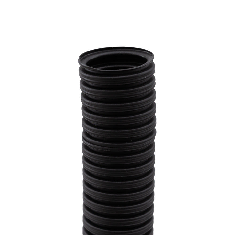 Tub flexibil HF 25mm 320N 50m/colac, negru, Novelite