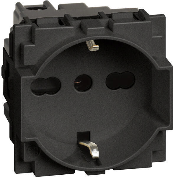 Priza Schuko 2m 16A, negru, Legrand