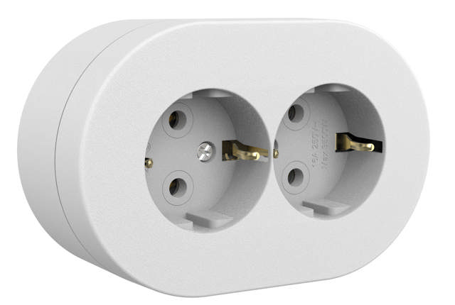 Xone intrerupator sonerie IP45, alb, Ovivo