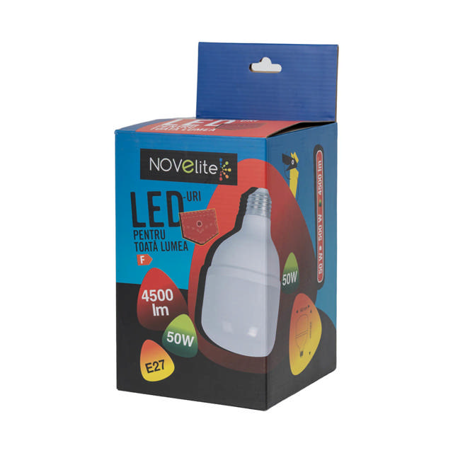 Bec LED 50W E27 6400K – NOVELITE