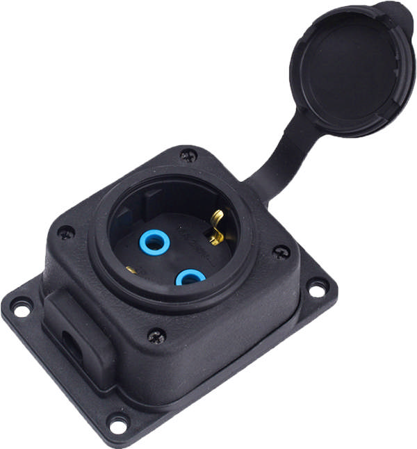 Grup 1 prize cauciuc IP44, negru, Bylion