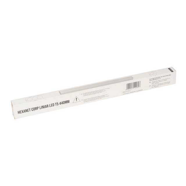 Corp Liniar Hexagonal LED T5 HEXANET 8W 4000K IP20 440mm - NOVELITE