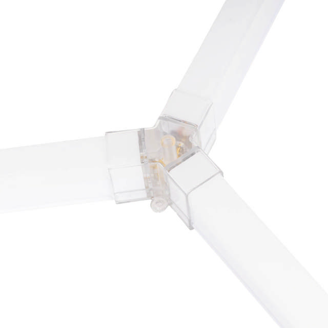 Conector Y Corp Hexagonal HEXANET IP40 - NOVELITE