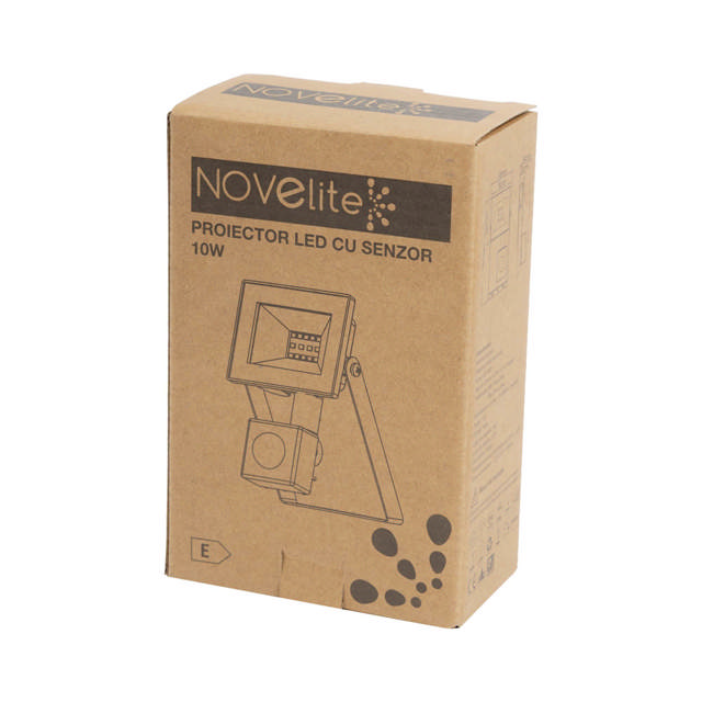 Proiector LED cu Senzor V4 10W 6500K IP44/IP65 - NOVELITE