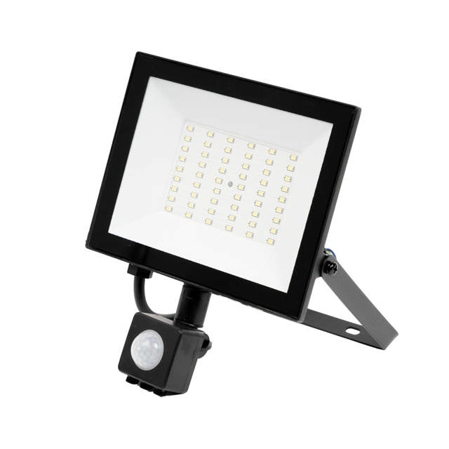 Proiector LED cu Senzor V4 50W 6500K IP44/IP65 - NOVELITE