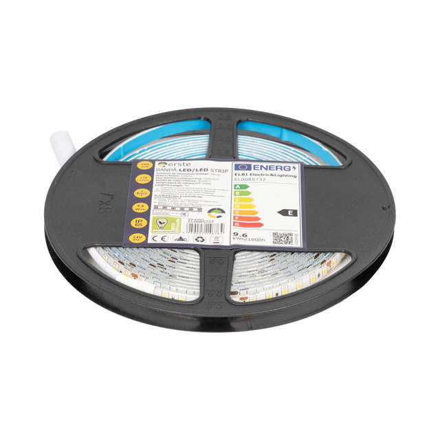 Bandă LED 24V 120 LED/m 9.6W/m 6400K IP65 Rolă 5m - ERSTE