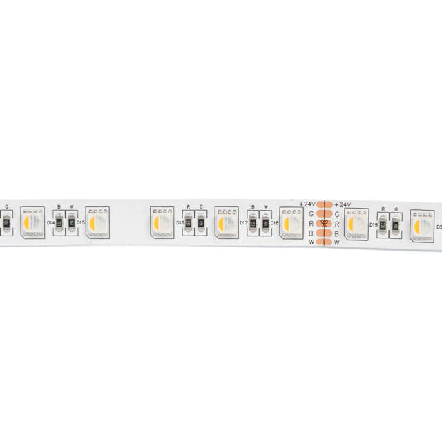 Bandă LED 24V 60 LED/m 14.4W/m RGB + 3000K IP20 Rolă 5m - ERSTE