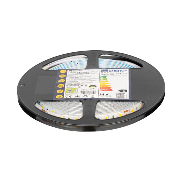 Bandă LED 24V 60 LED/m 14.4W/m 4000K IP65 Rolă 5m - ERSTE
